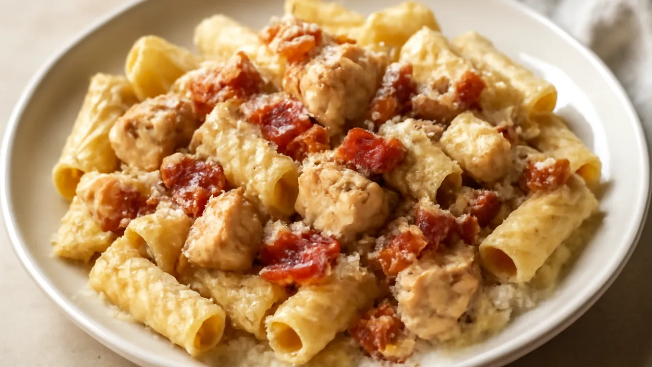 Chicken Bacon Ranch Pasta