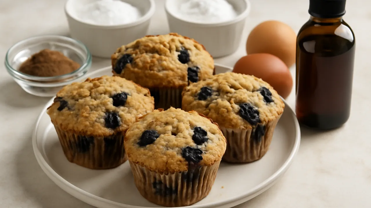 Bakery-Style Blueberry Muffins