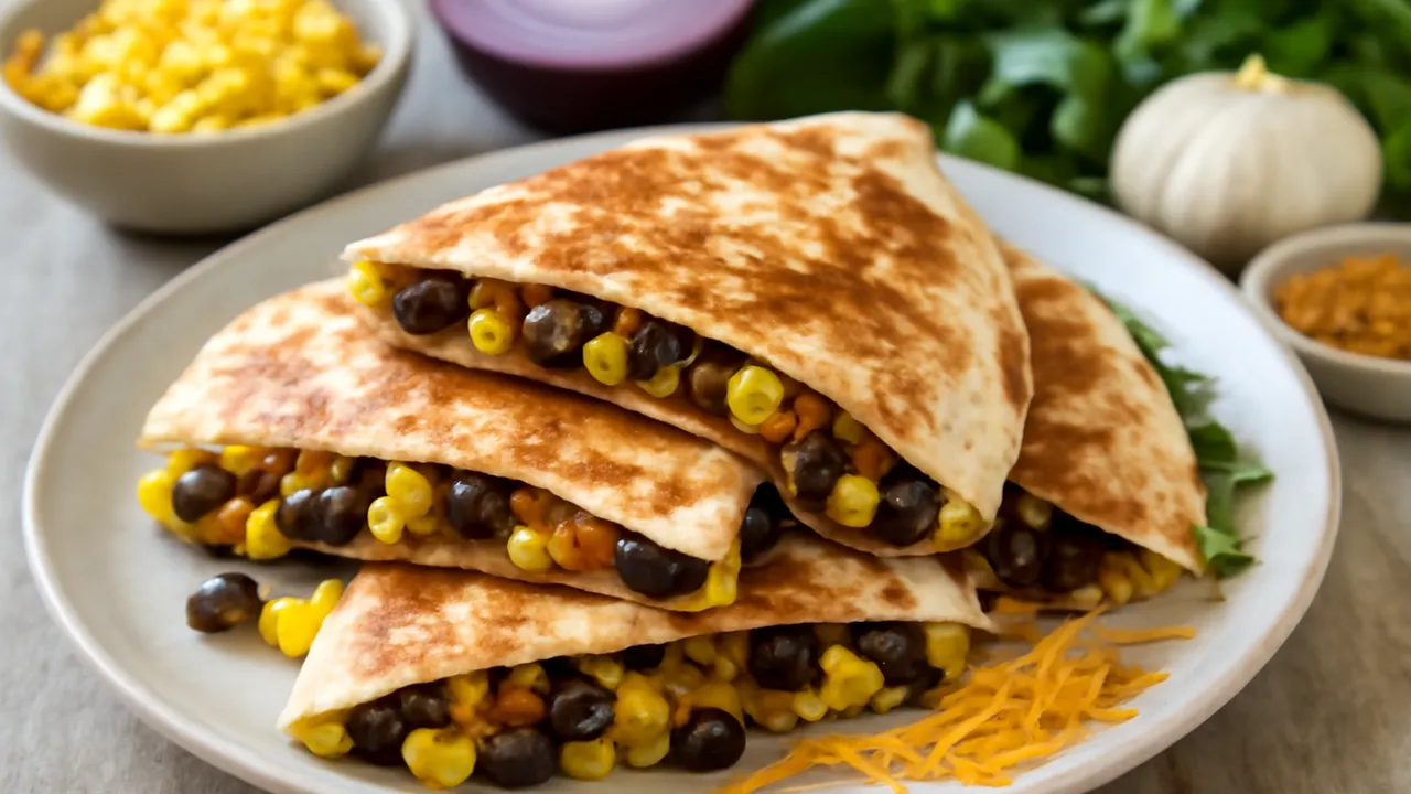 Black Bean Quesadillas