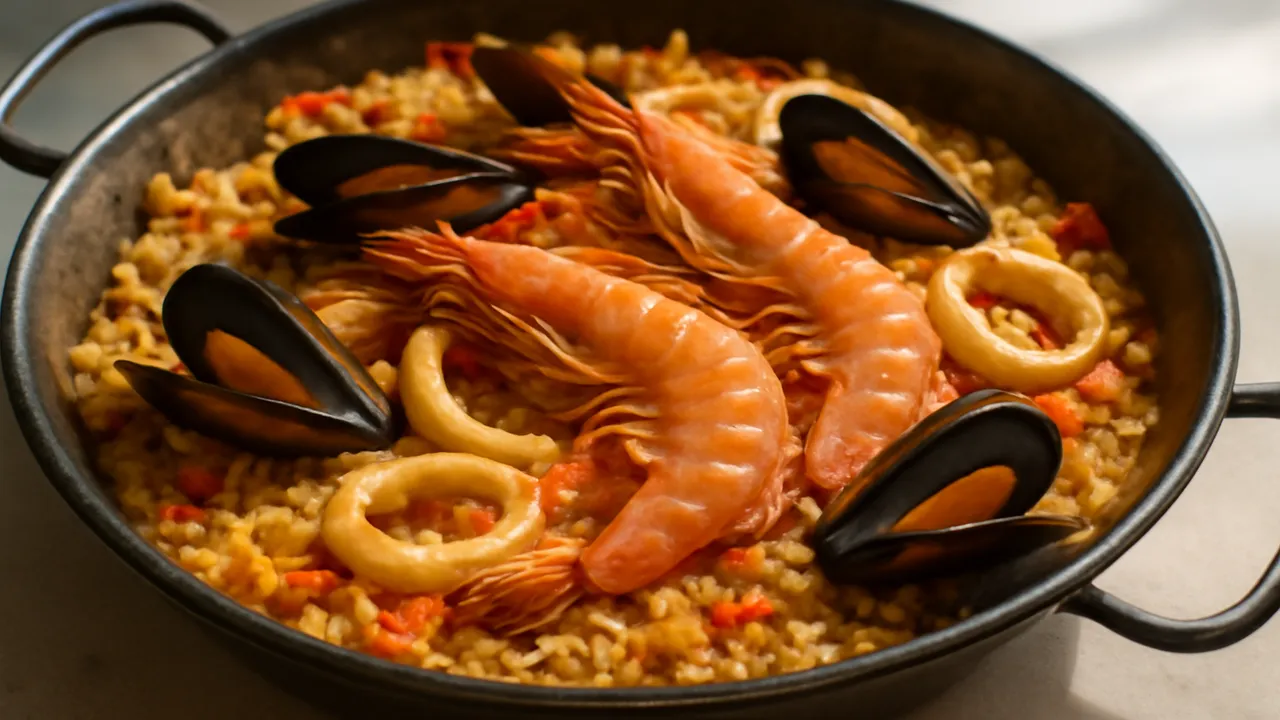 Seafood Paella