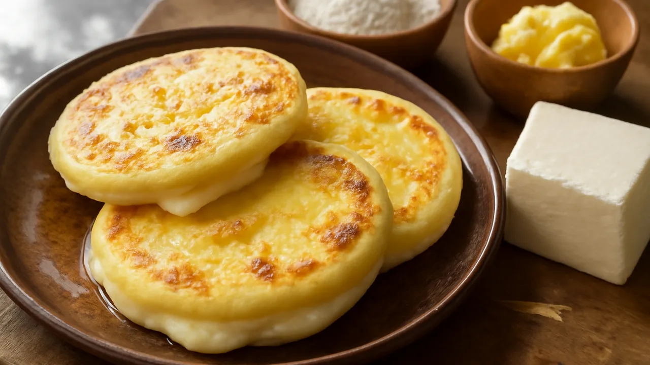 Arepas con Queso