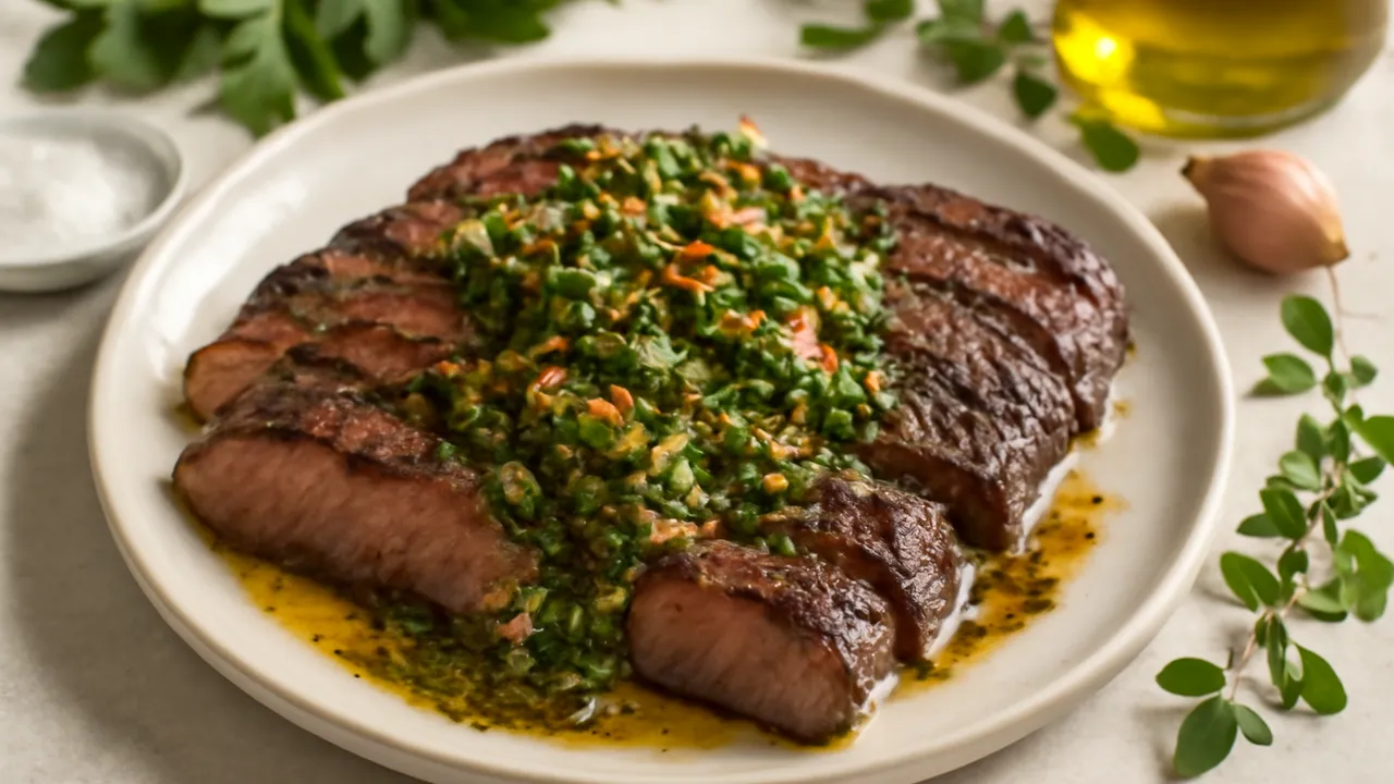 Chimichurri Skirt Steak