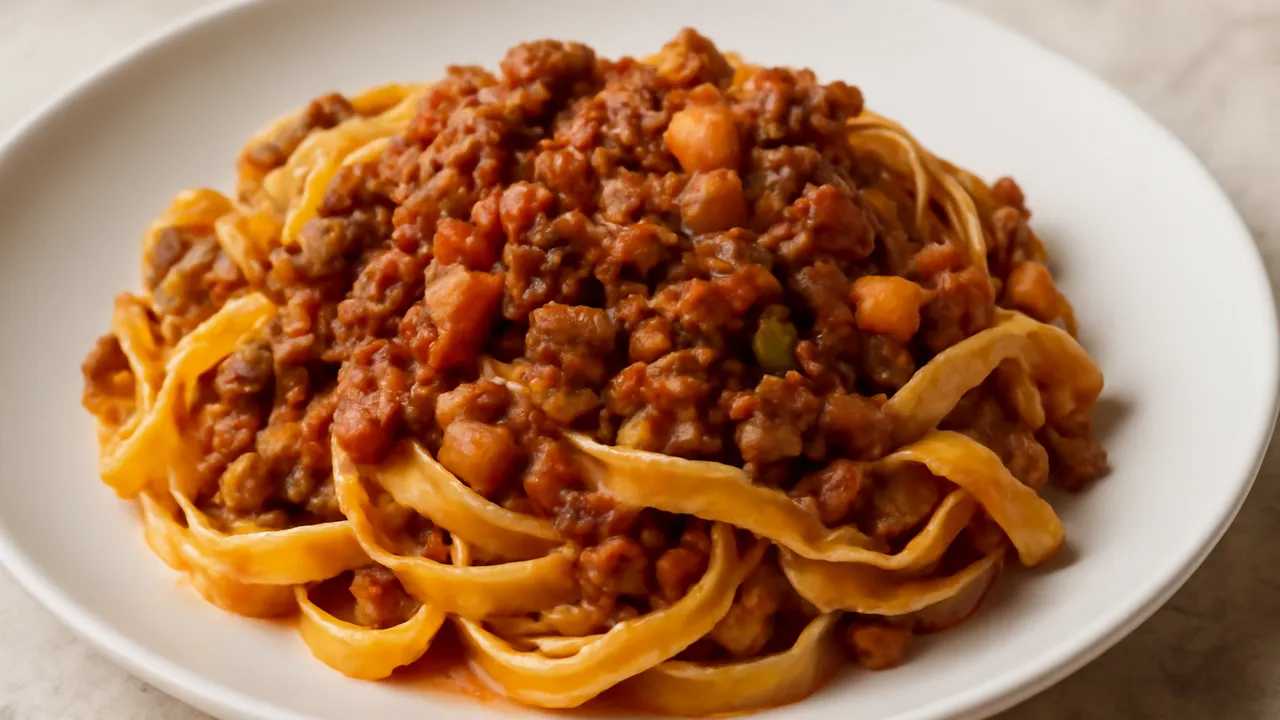 Tagliatelle al Ragù alla Bolognese
