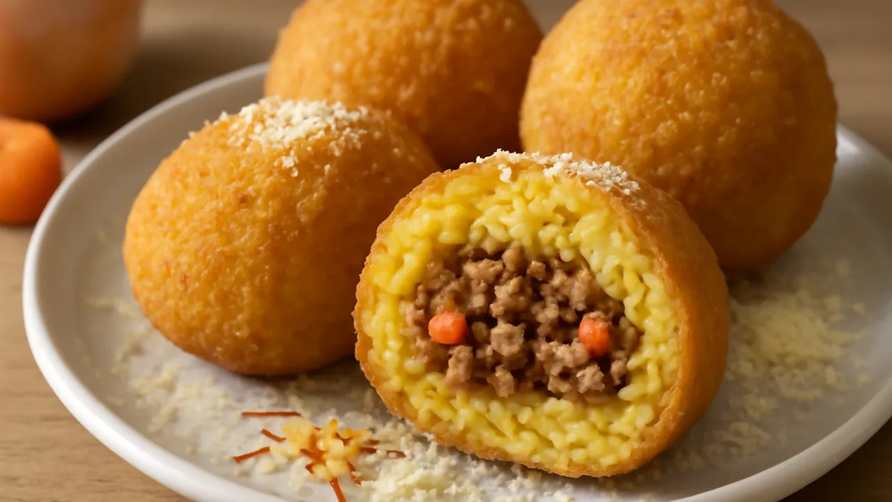 Arancini di Riso al Ragù