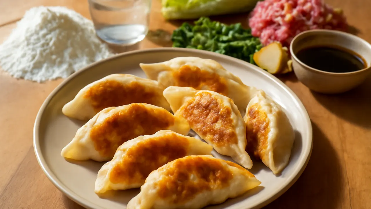 Pork and Cabbage Potstickers
