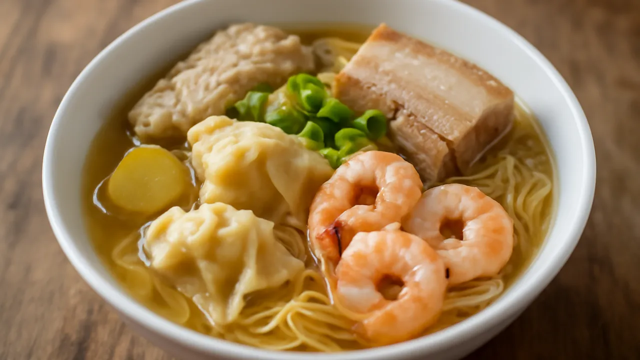 Wonton Noodle Soup