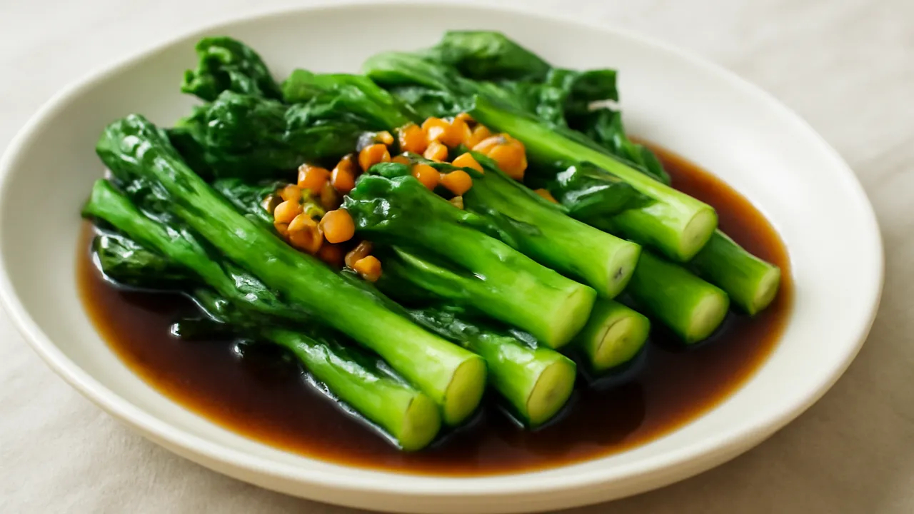 Stir-Fried Gai Lan with Oyster Sauce