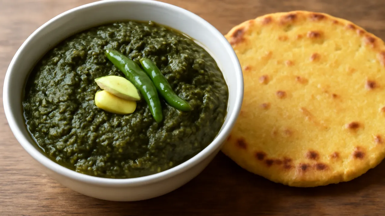 Sarson da Saag with Makki di Roti