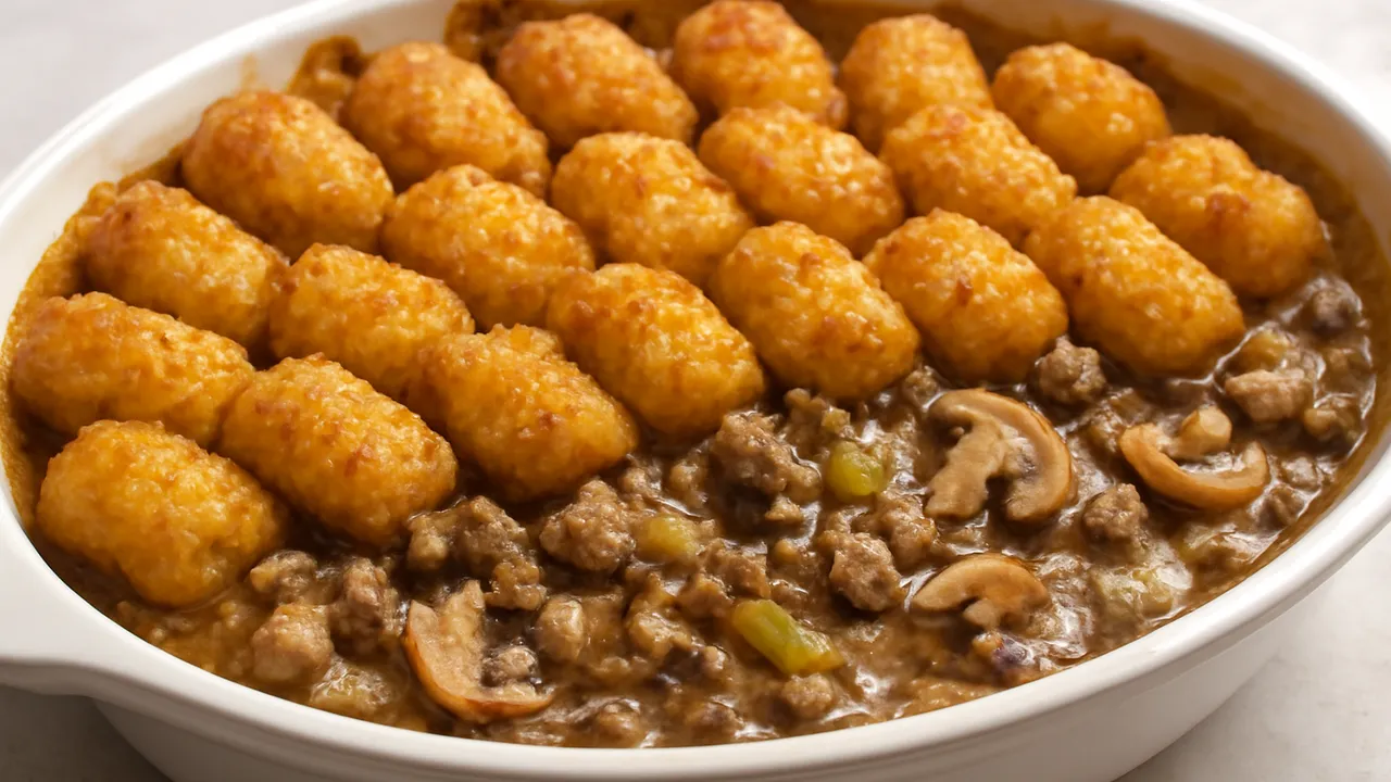 Tater Tot Hotdish