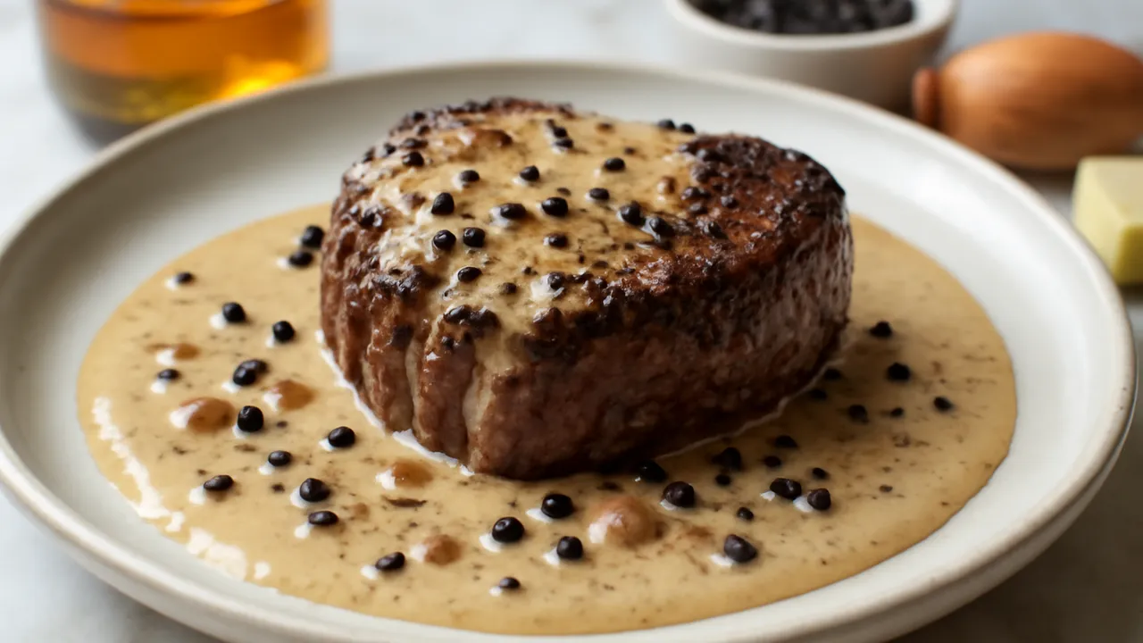 Steak au Poivre