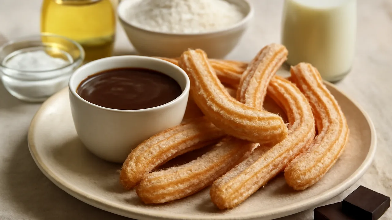 Churros con Chocolate