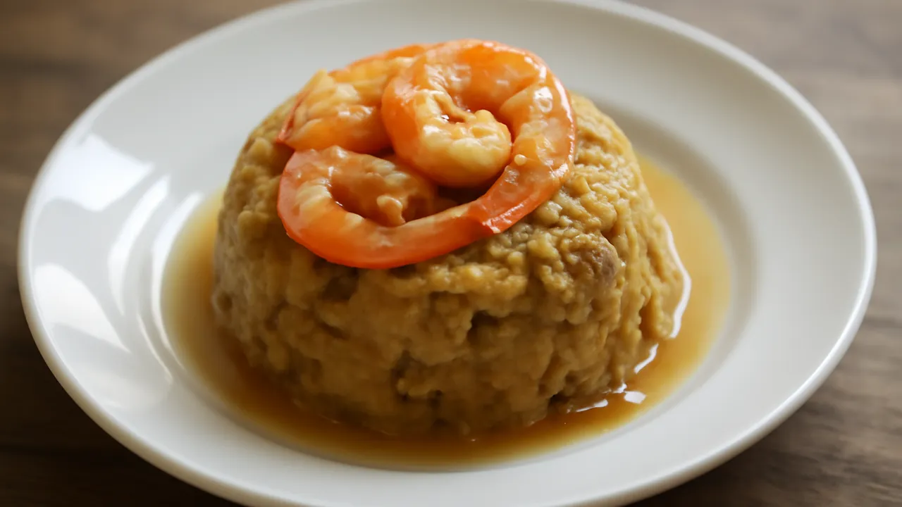 Mofongo con Camarones
