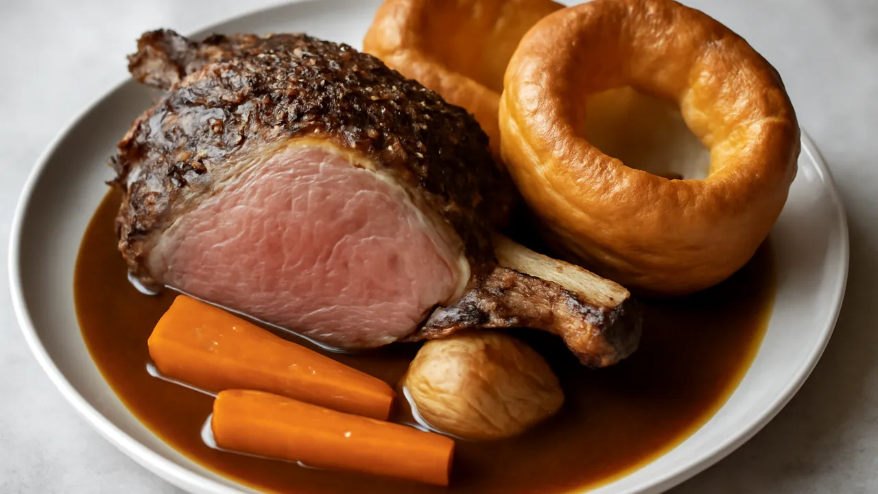 Roast Beef with Yorkshire Puddings