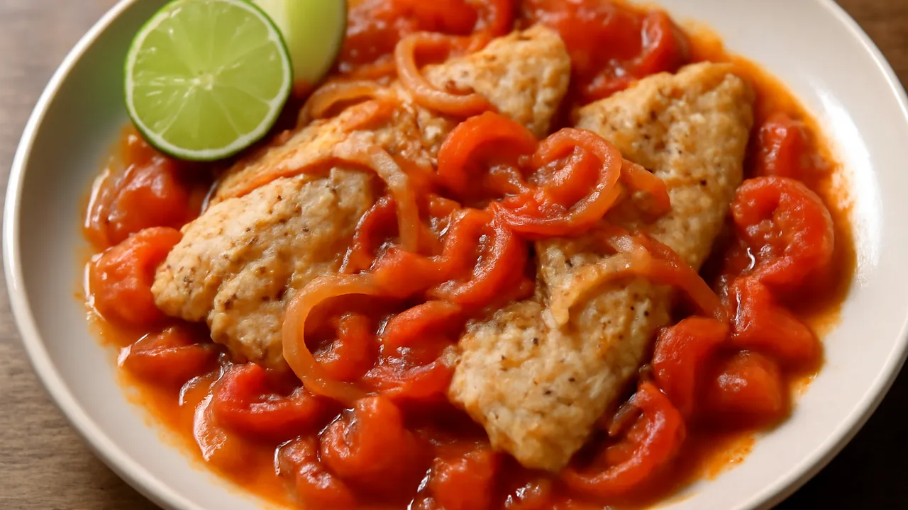 Pescado a la Veracruzana