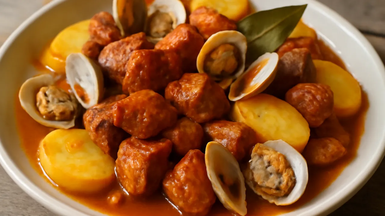 Carne de Porco a Alentejana