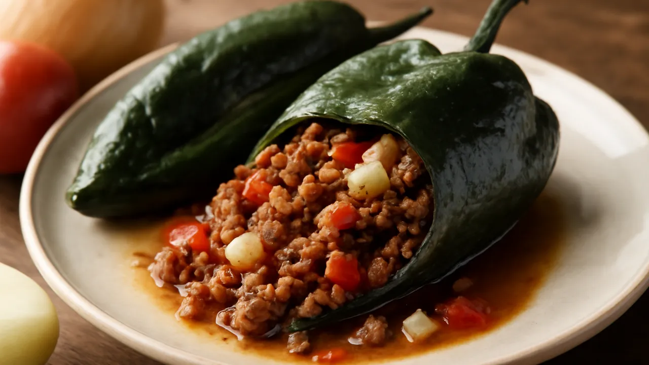 Chiles en Nogada
