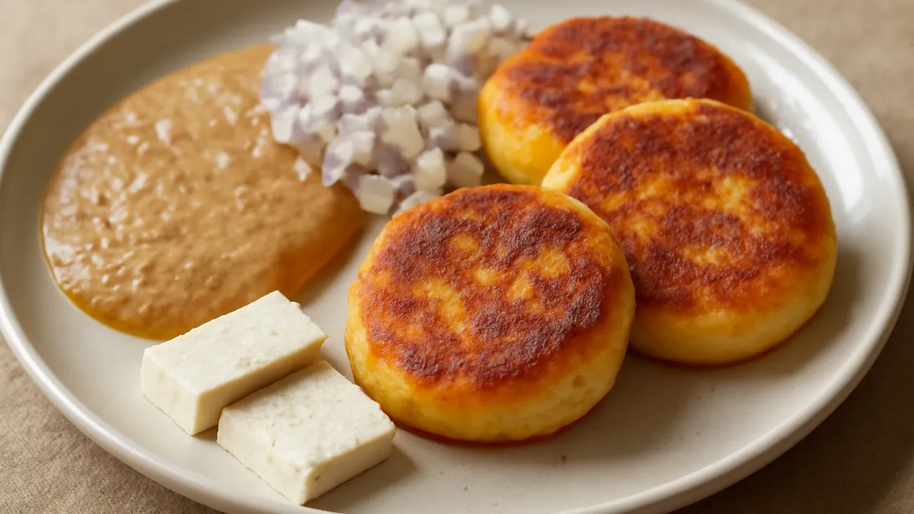 Llapingachos con Salsa de Mani