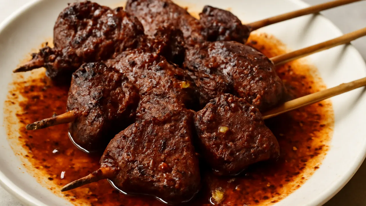 Anticuchos de Corazon