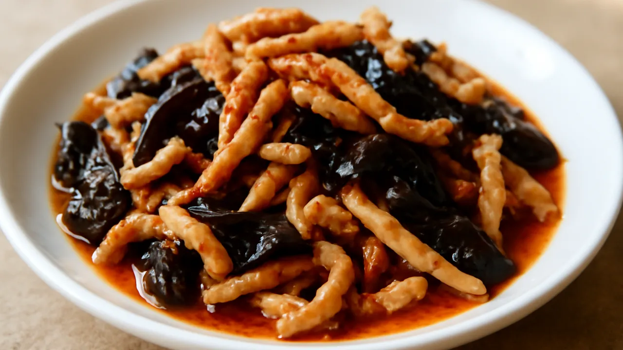 Fish-Fragrant Pork Slivers
