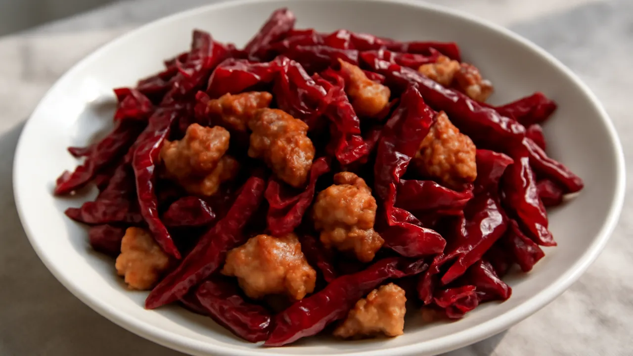 Chongqing Chicken with Chillies