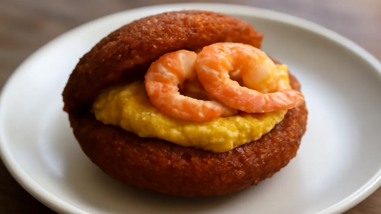 Acarajé with Vatapá