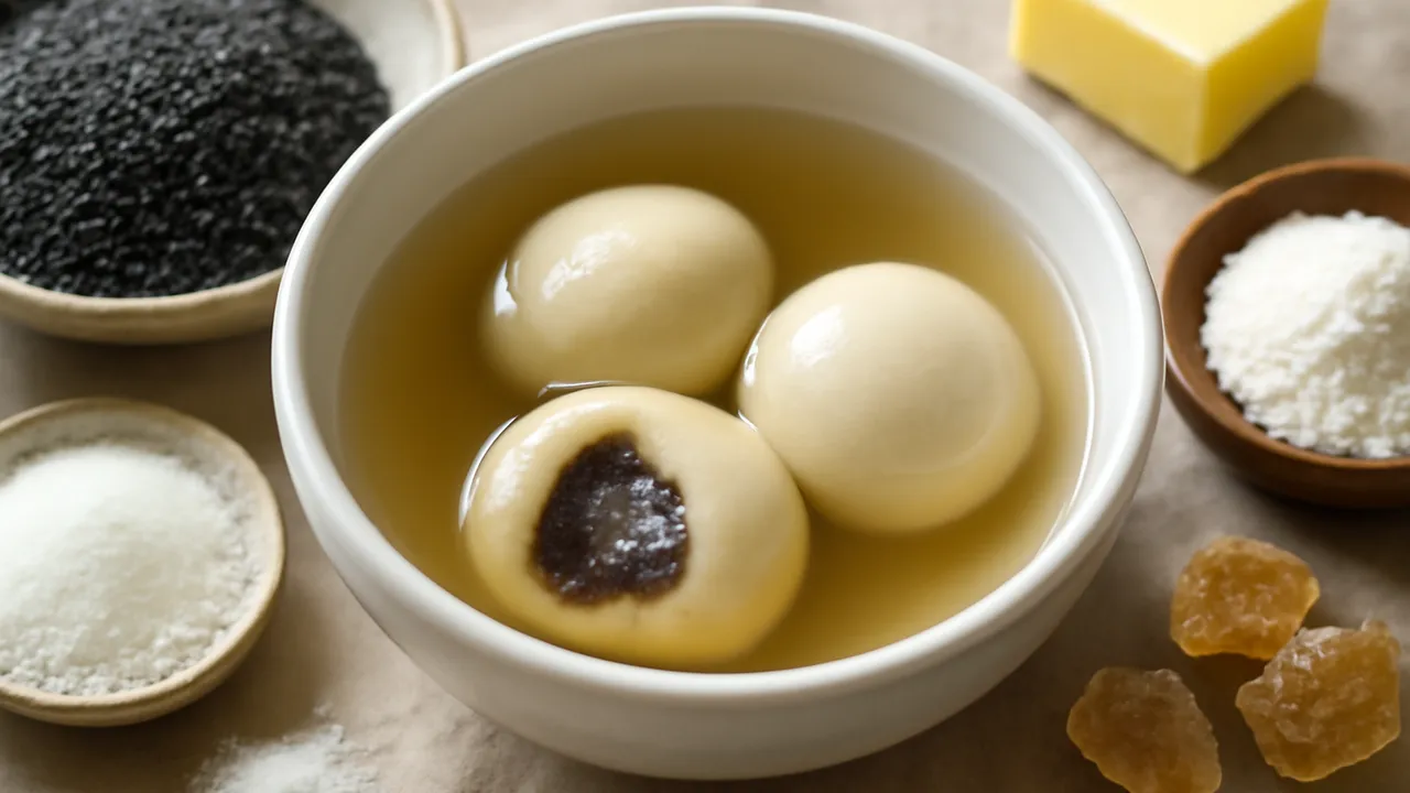 Black Sesame Tangyuan