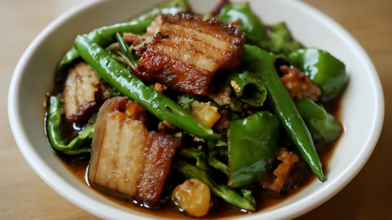 Hunan Farmhouse Stir-Fried Pork