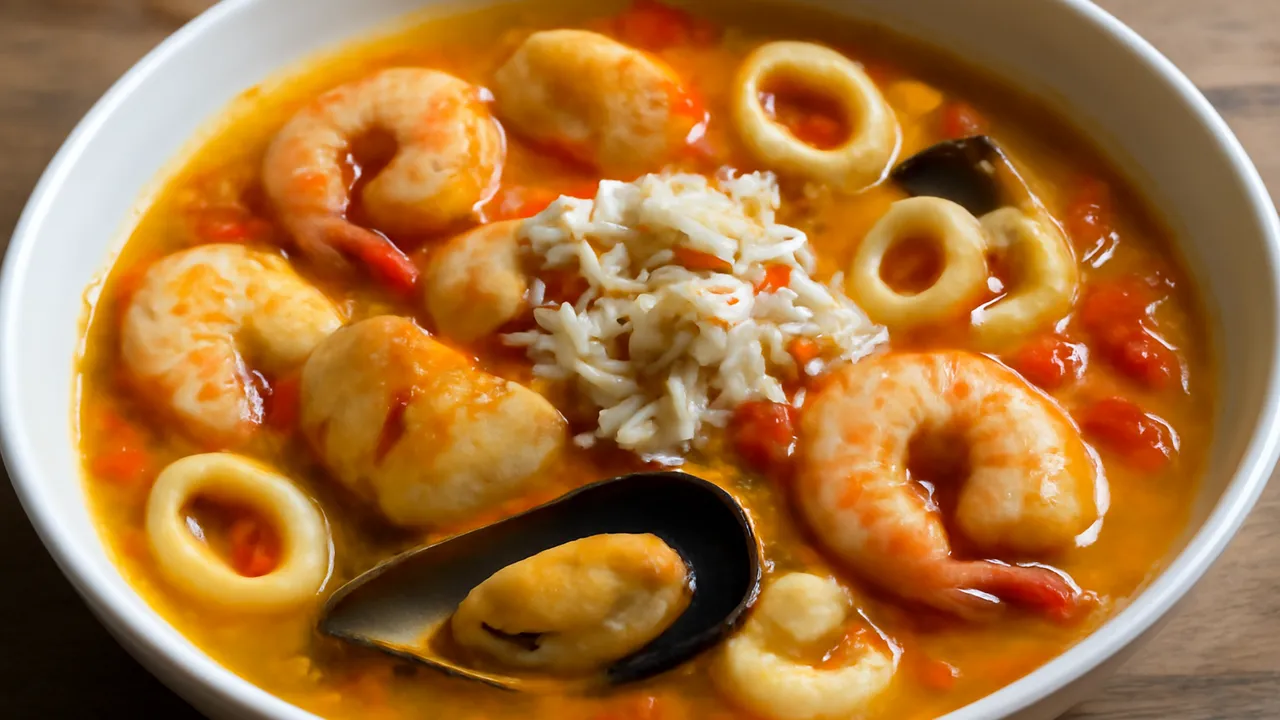 Cazuela de Mariscos Cartagenera