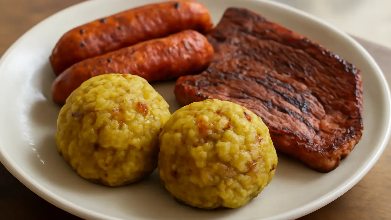 Tacacho con Cecina