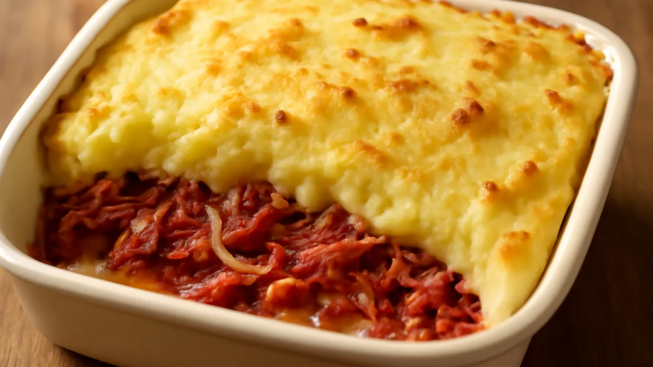 Escondidinho de Carne Seca