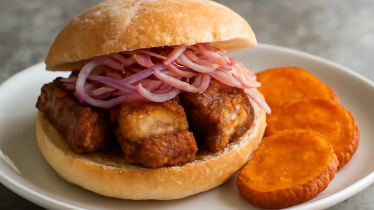 Pan con Chicharrón