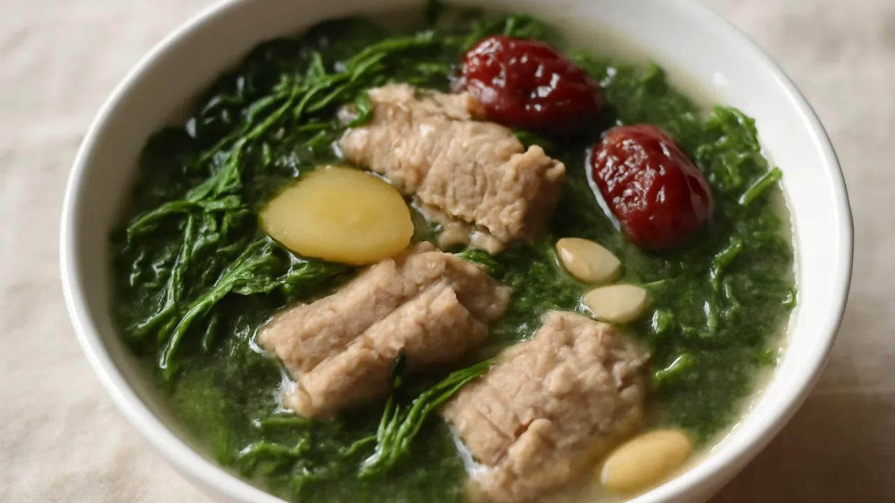Watercress and Pork Rib Soup
