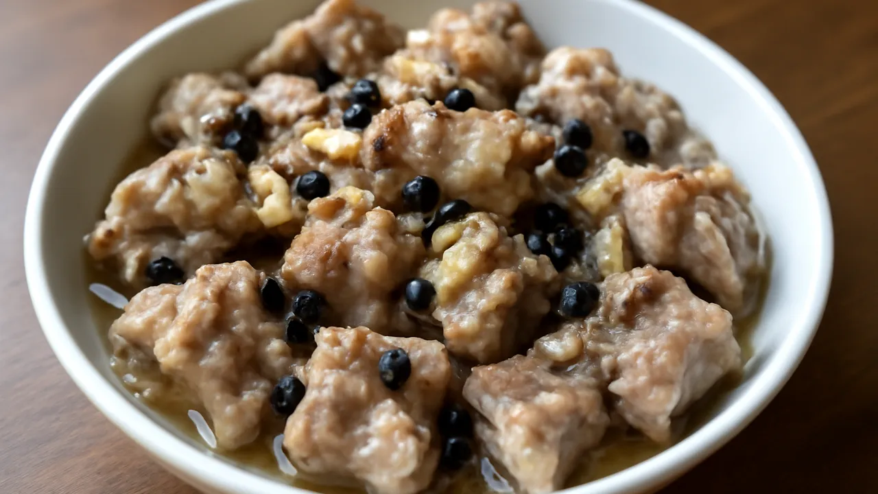 Steamed Pork Ribs with Black Beans