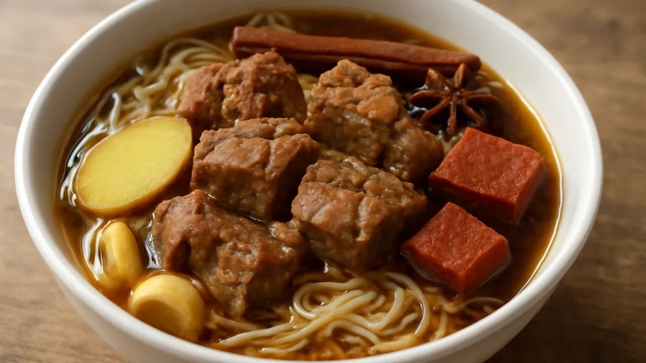 Hong Kong Beef Brisket Noodle Soup