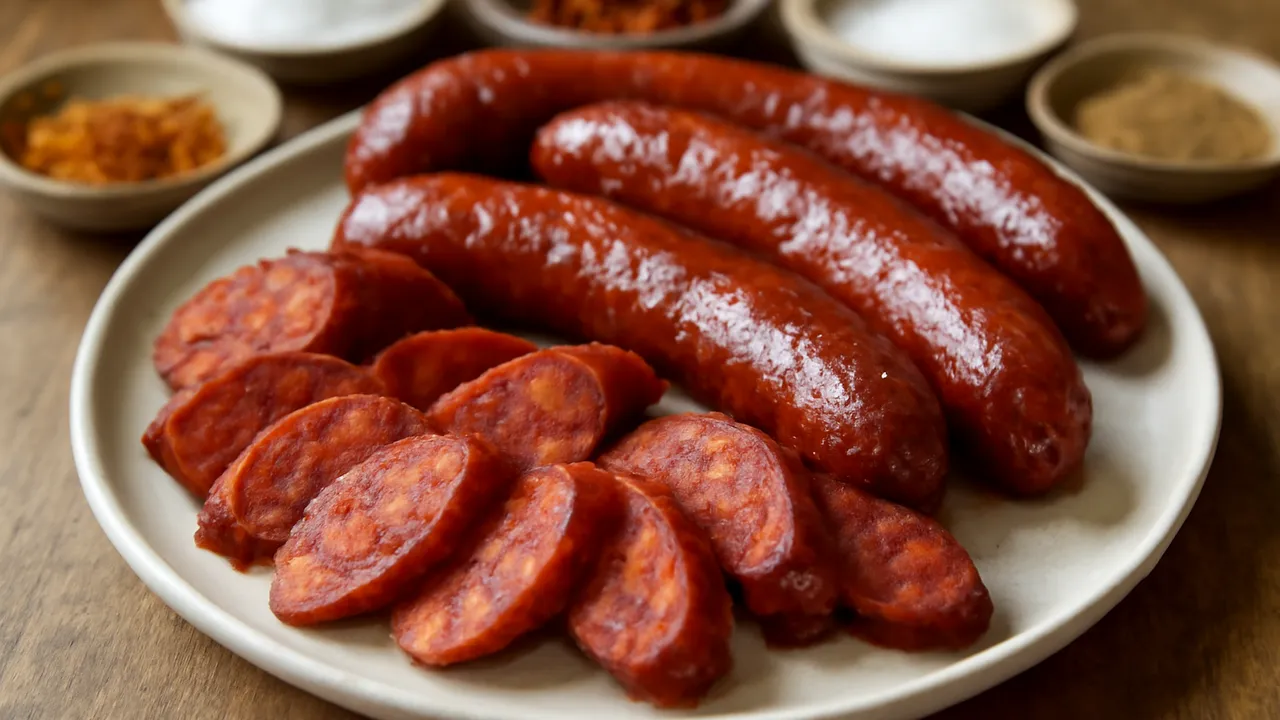 Sichuan Spicy Cured Sausage (Chuanwei Xiangchang)