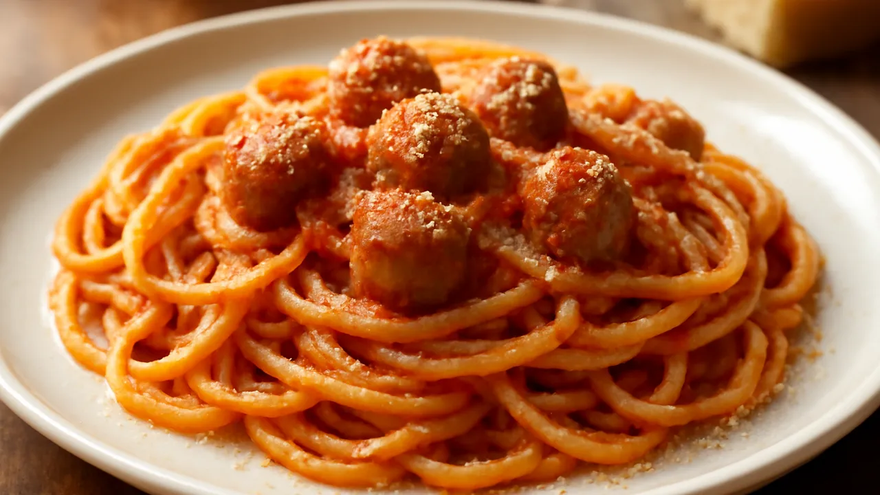 Spaghetti alla Chitarra con Pallottine