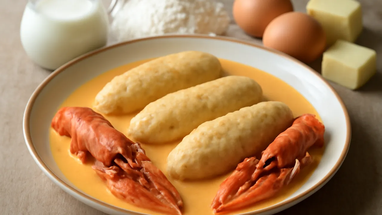Quenelles de Brochet Sauce Nantua