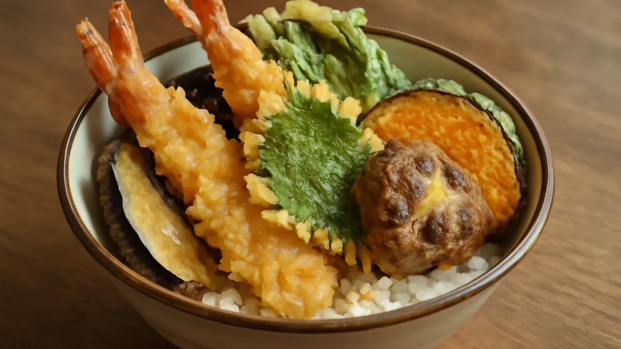 Tendon Tempura Rice Bowl