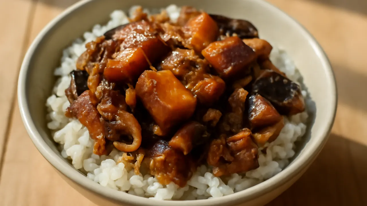 Lu Rou Fan Braised Pork Rice