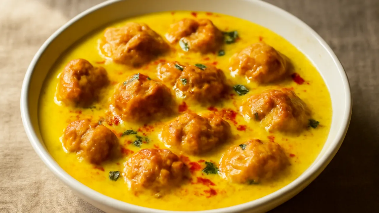 Punjabi Kadhi Pakora