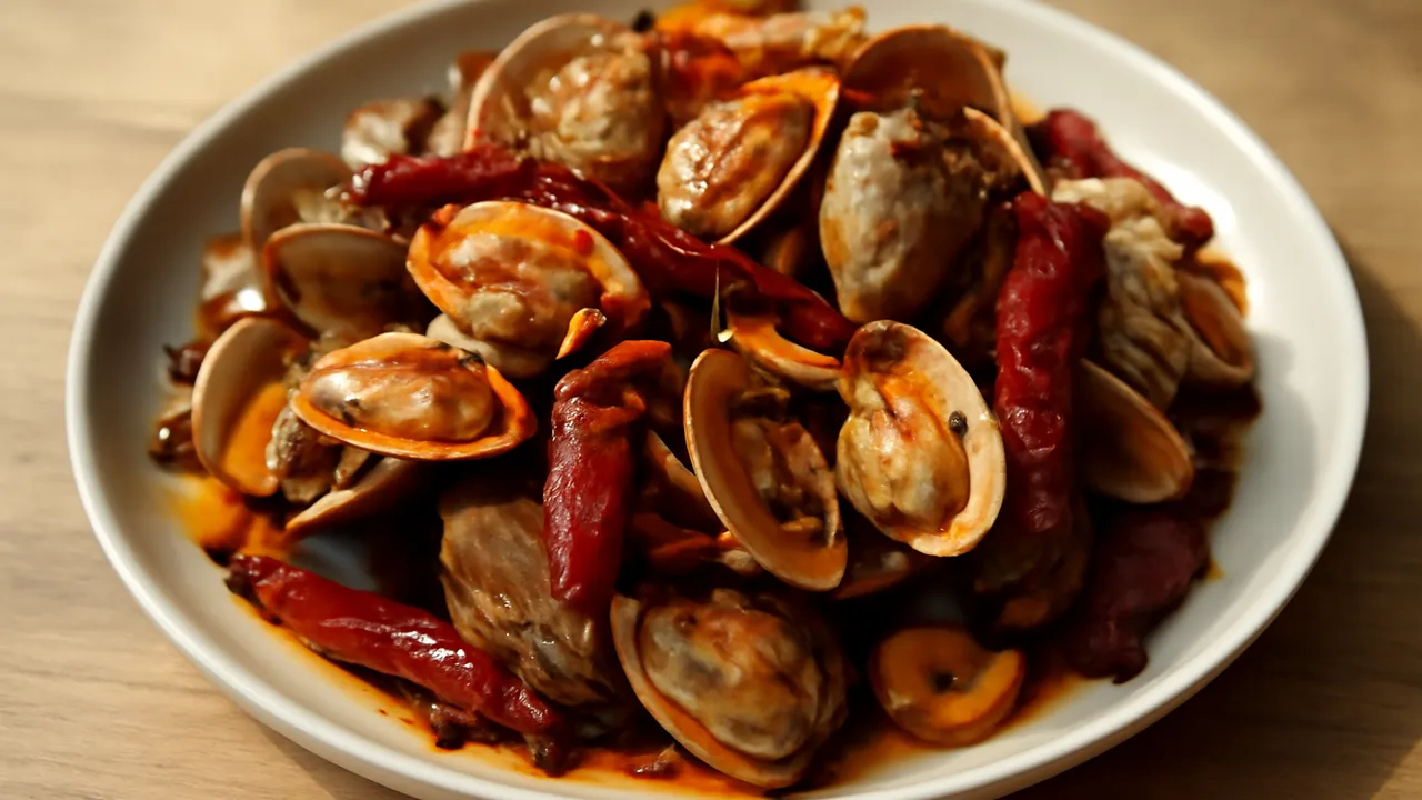 Qingdao Spicy Stir-Fried Clams