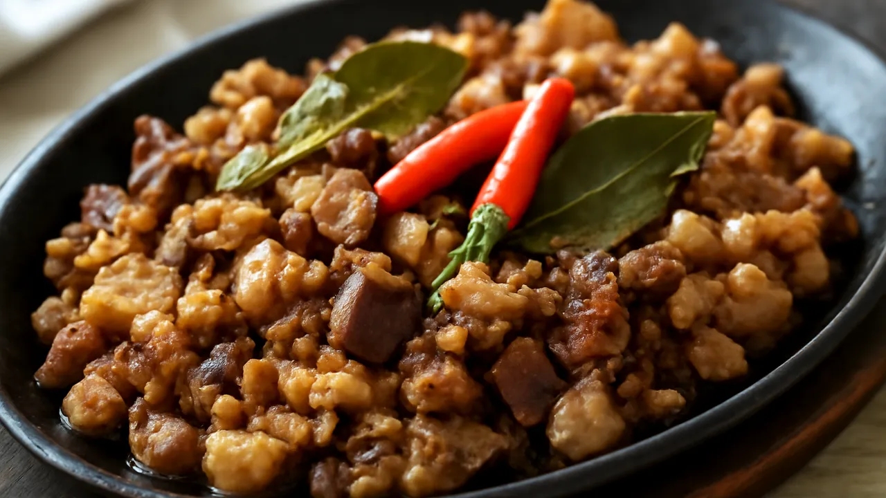 Sizzling Sisig