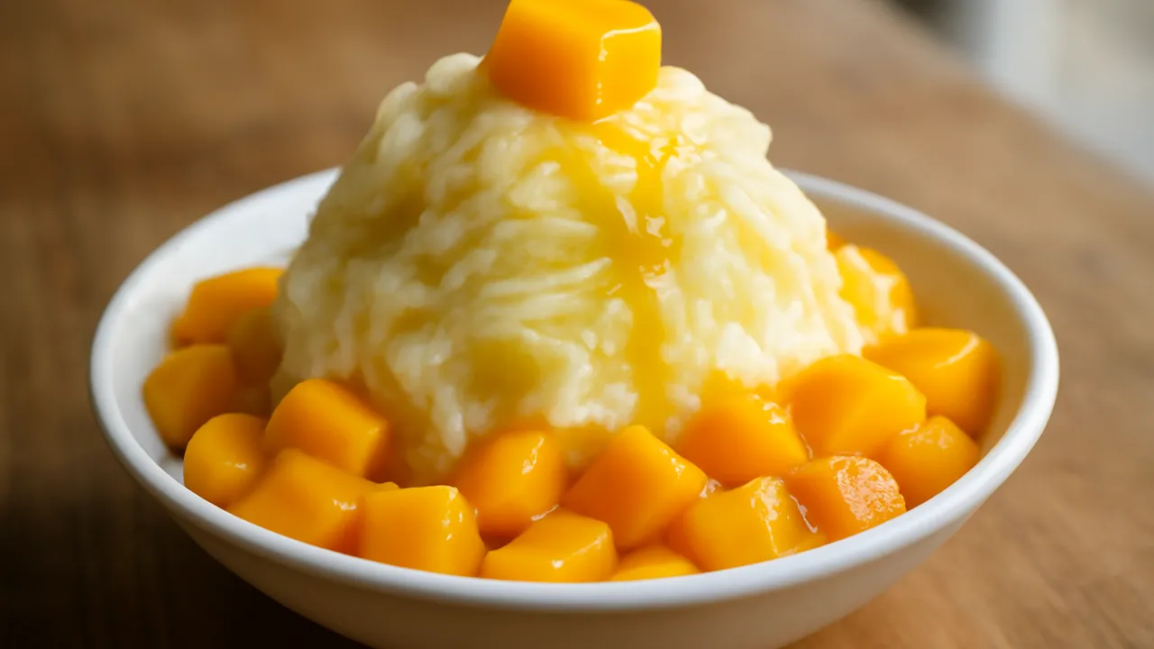 Taiwanese Mango Shaved Ice