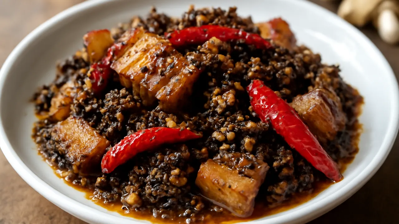 Smoked Pork with Axone
