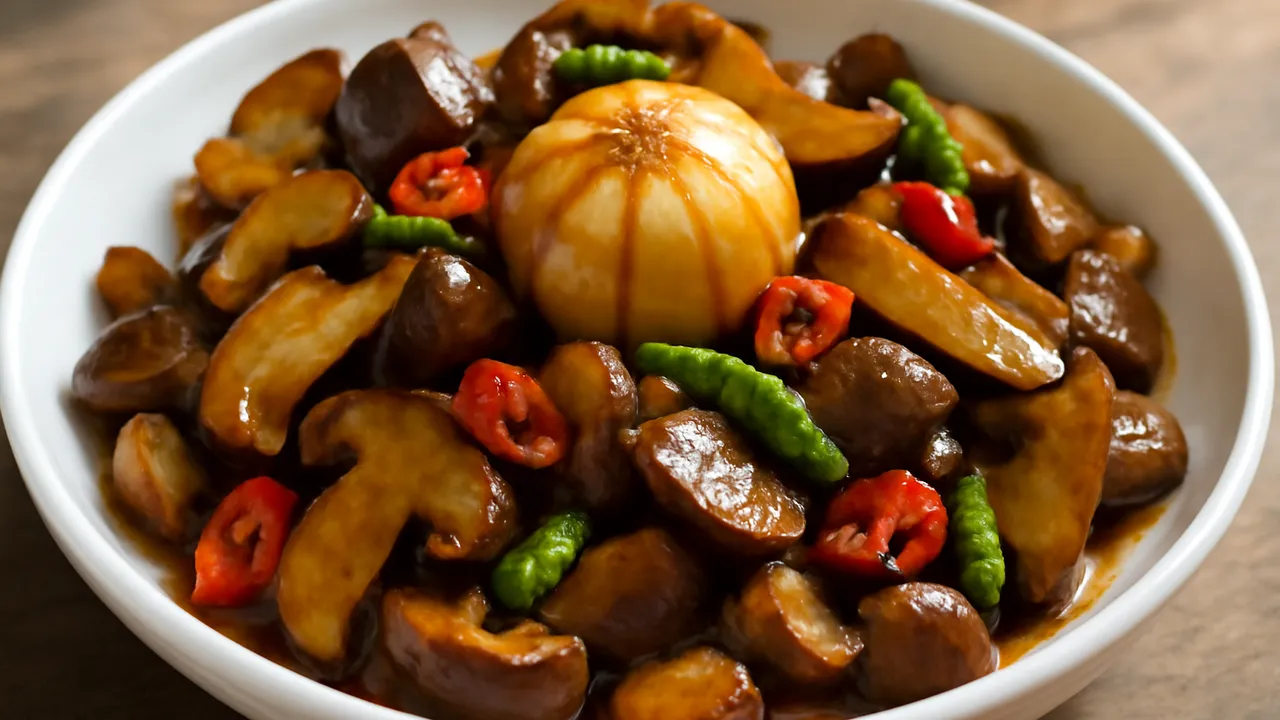 Stir-Fried Jianshouqing Boletes