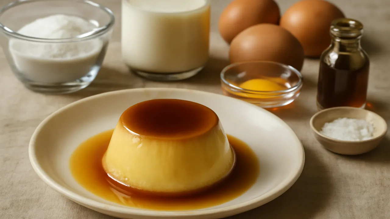 Japanese Custard Purin