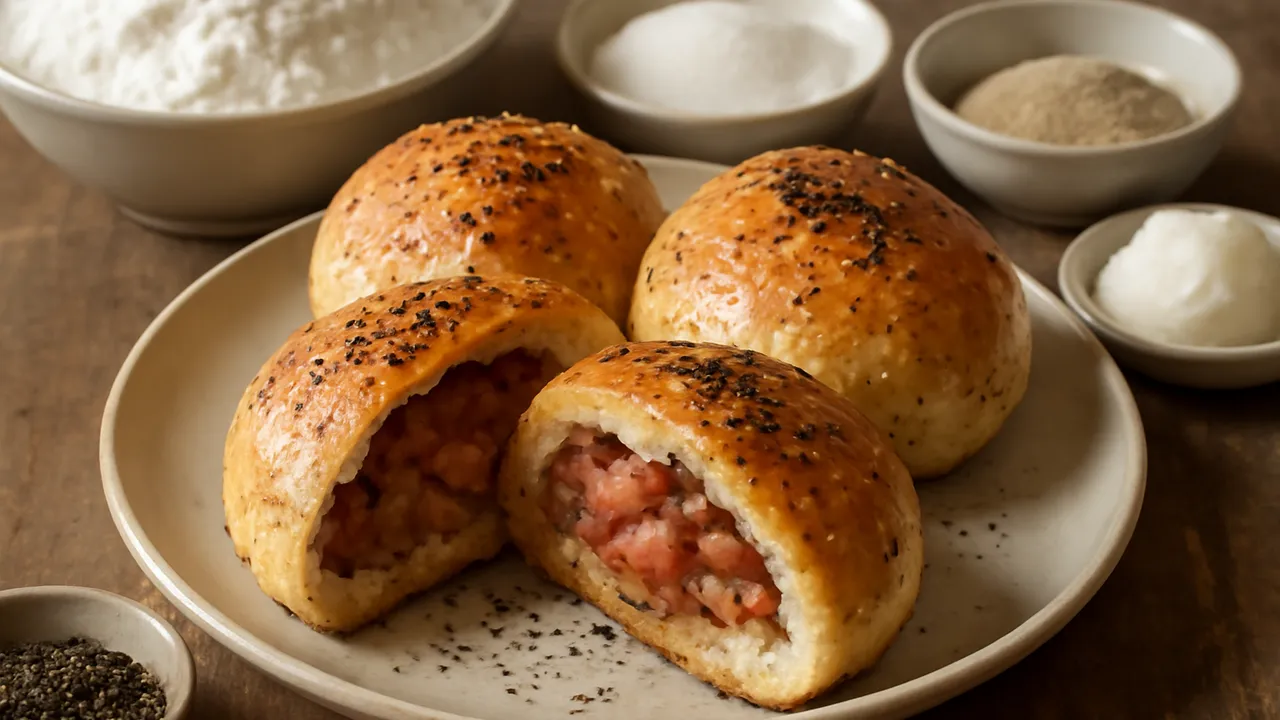 Taiwanese Pepper Buns