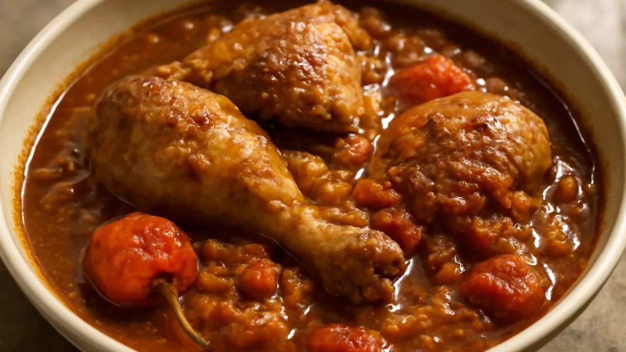 Poulet a la Moambe