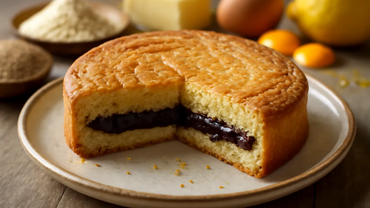 Gateau Basque a la Cerise Noire