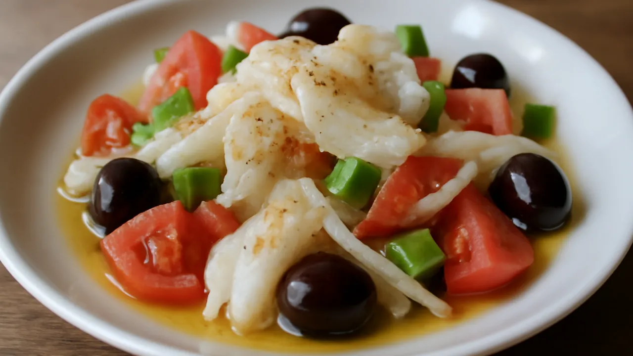 Esqueixada de Bacalao